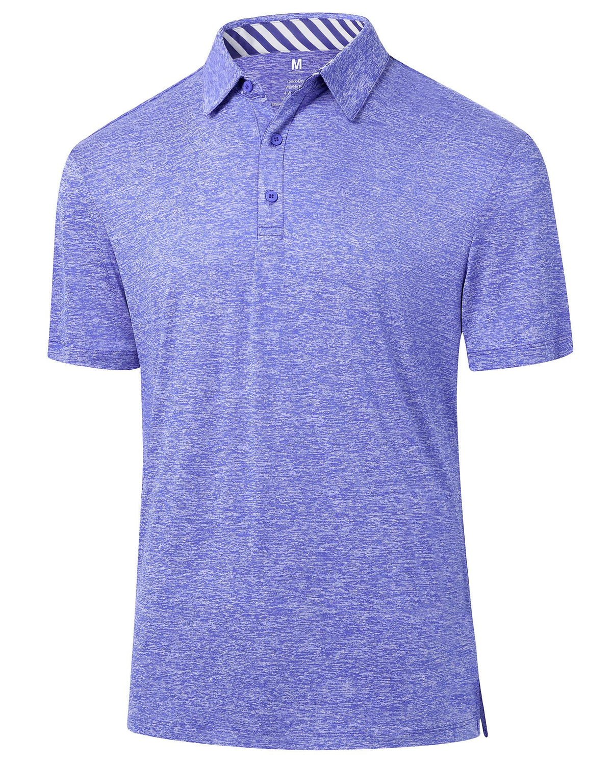 Men's Golf Polo Shirts Quick Dry Moisture Wicking Performance Stretch Short Sleeve Shirt Athletic Wrinkle-Free Summer Tops