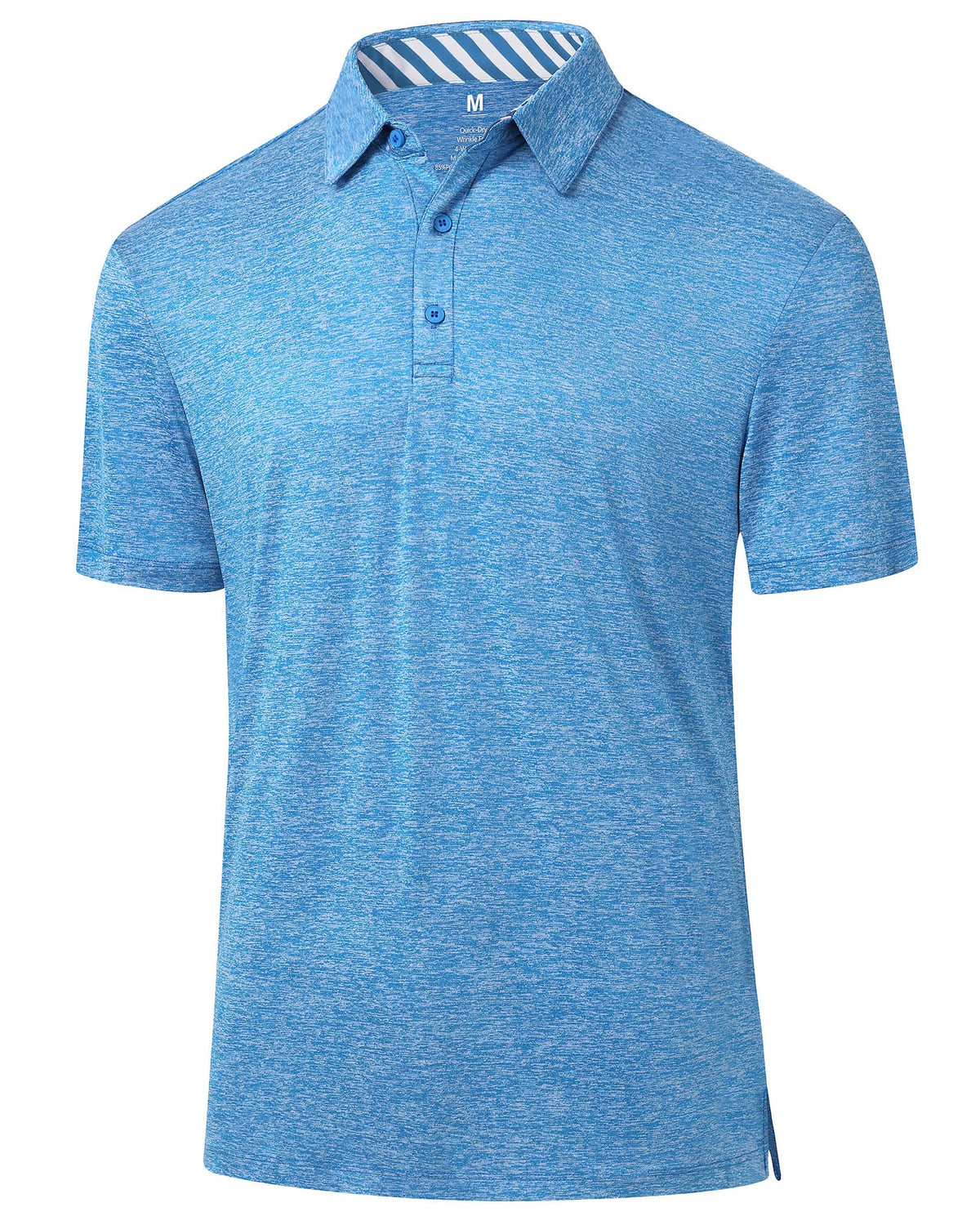 Men's Golf Polo Shirts Quick Dry Moisture Wicking Performance Stretch Short Sleeve Shirt Athletic Wrinkle-Free Summer Tops