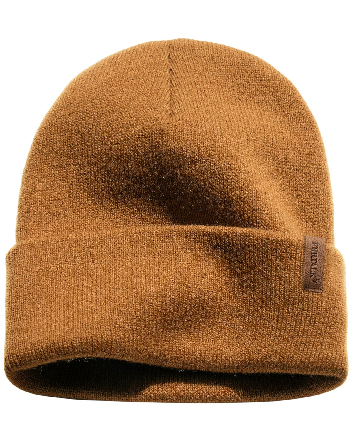 FURTALK Unisex Cuffed Thick Knit Winter Beanie Hat