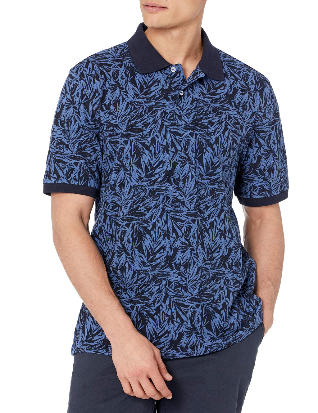 Amazon Essentials Men's Regular-Fit Cotton Pique Polo Shirt, Short Sleeve (Available in Big & Tall)