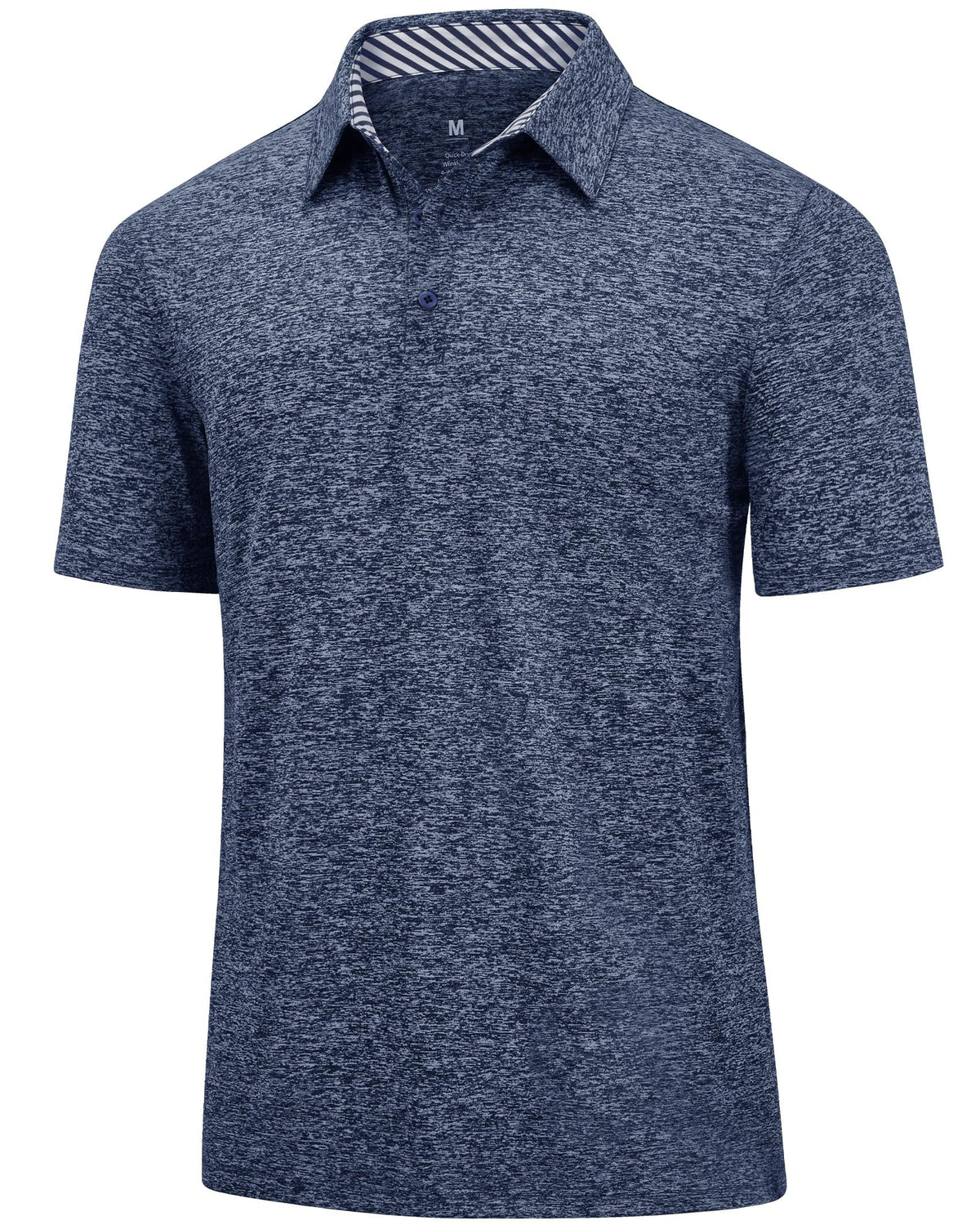 J.VER Men's Quick-Dry Stretch Moisture-Wicking Golf Polo Shirt