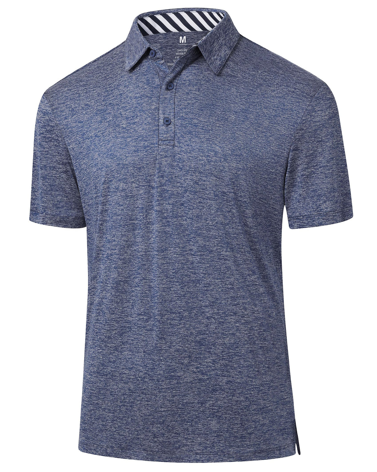 Men's Golf Polo Shirts Quick Dry Moisture Wicking Performance Stretch Short Sleeve Shirt Athletic Wrinkle-Free Summer Tops