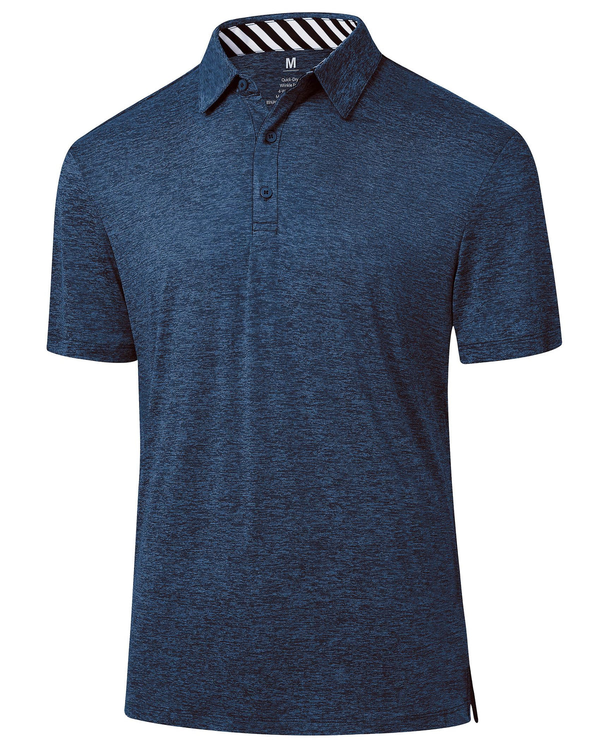 Men's Golf Polo Shirts Quick Dry Moisture Wicking Performance Stretch Short Sleeve Shirt Athletic Wrinkle-Free Summer Tops