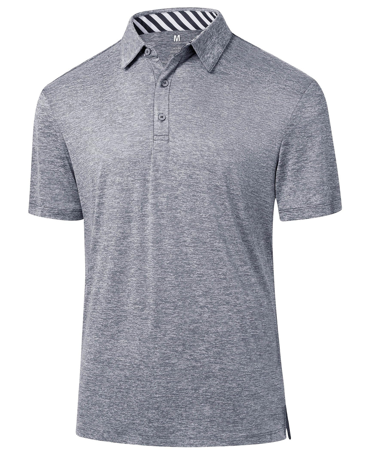 Men's Golf Polo Shirts Quick Dry Moisture Wicking Performance Stretch Short Sleeve Shirt Athletic Wrinkle-Free Summer Tops