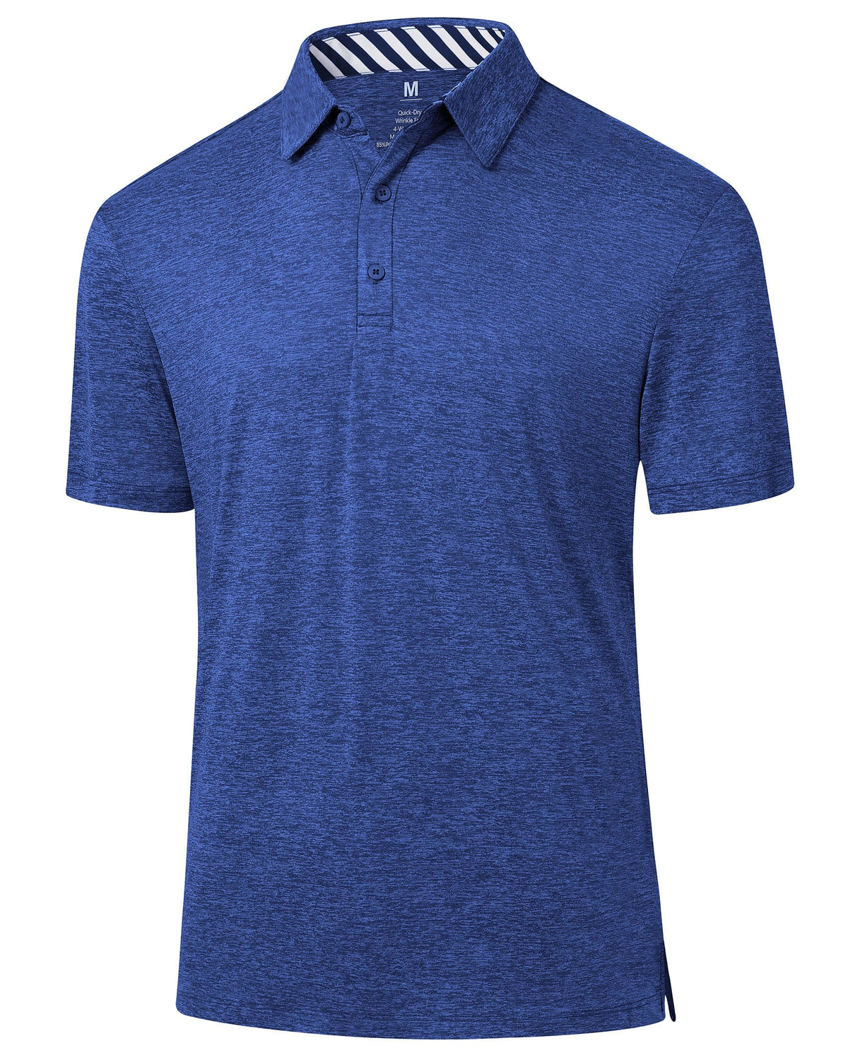 Men's Golf Polo Shirts Quick Dry Moisture Wicking Performance Stretch Short Sleeve Shirt Athletic Wrinkle-Free Summer Tops