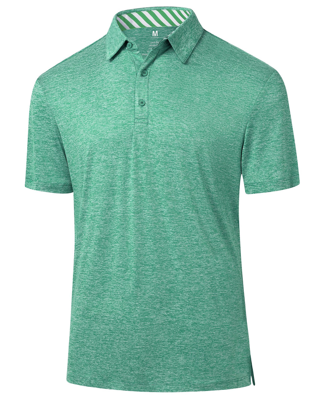 Men's Golf Polo Shirts Quick Dry Moisture Wicking Performance Stretch Short Sleeve Shirt Athletic Wrinkle-Free Summer Tops