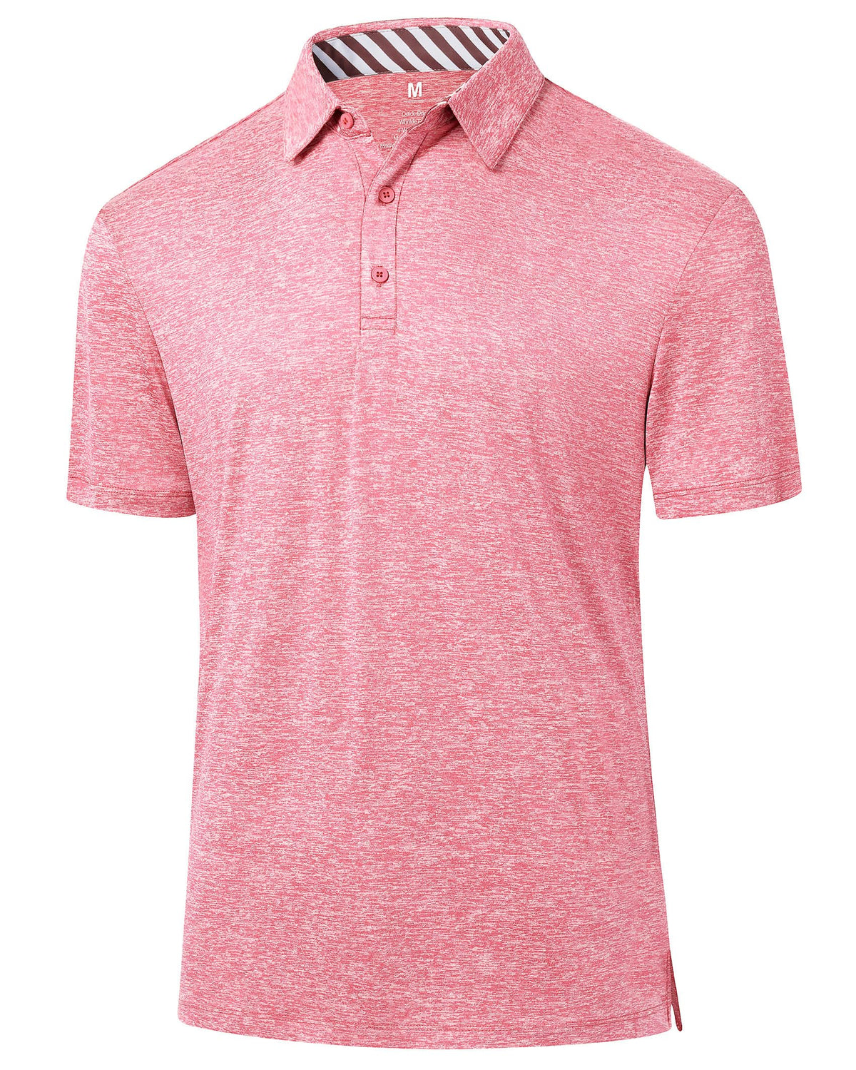 Men's Golf Polo Shirts Quick Dry Moisture Wicking Performance Stretch Short Sleeve Shirt Athletic Wrinkle-Free Summer Tops