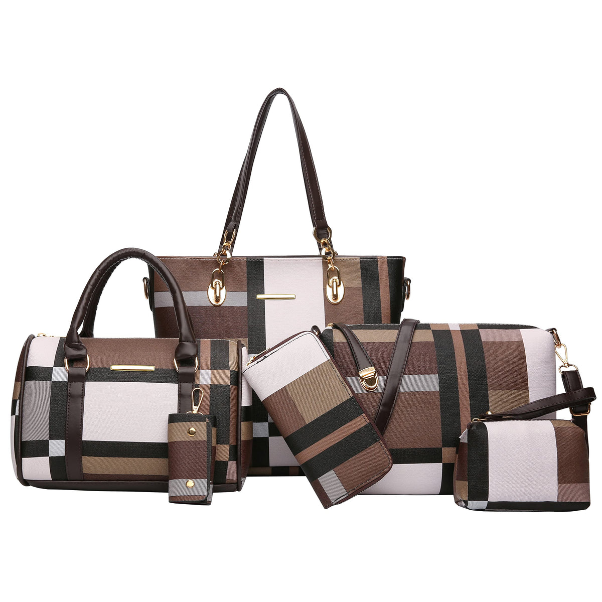 2E-youth Women's Designer Satchel Shoulder Tote Handbag