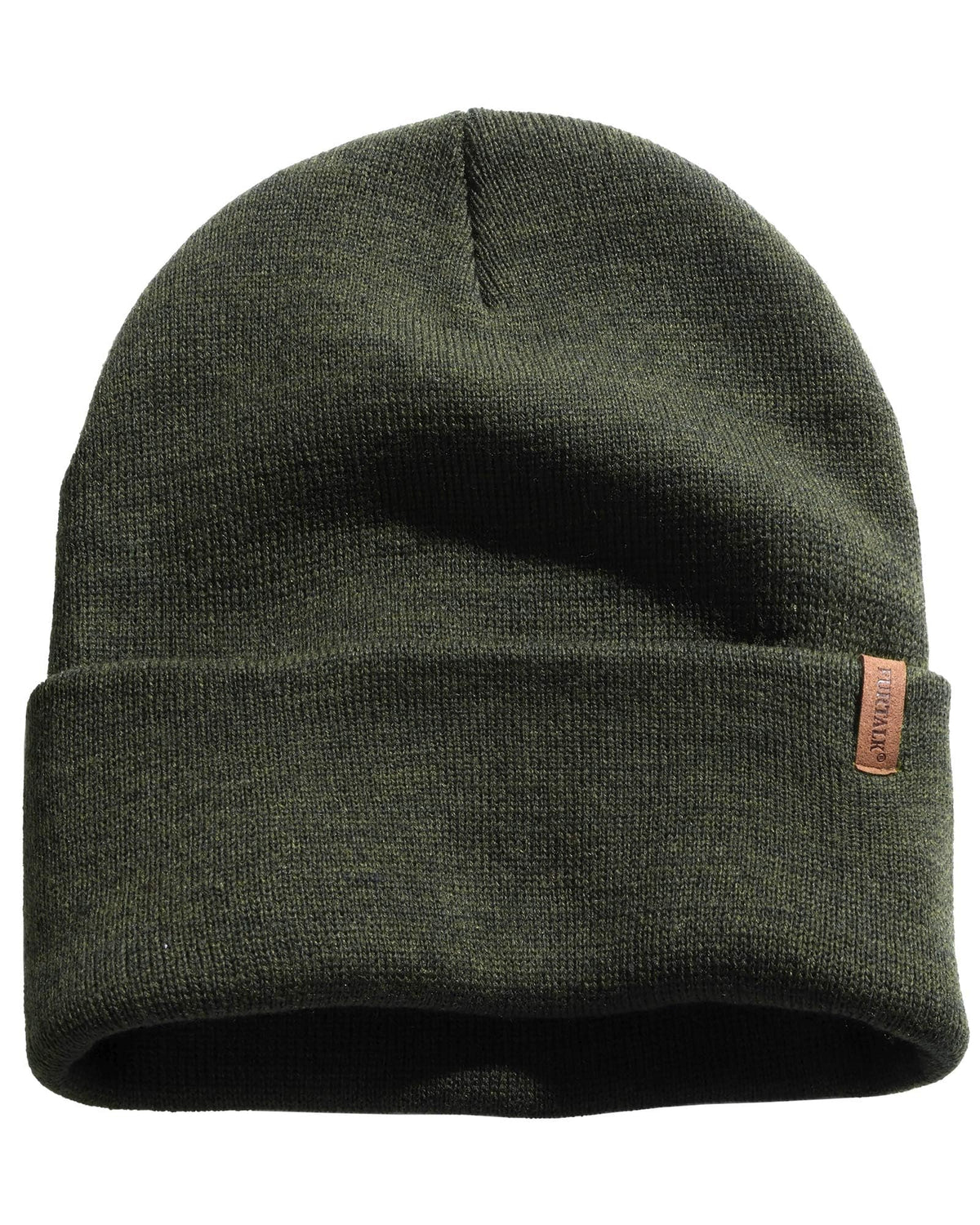 FURTALK Unisex Cuffed Thick Knit Winter Beanie Hat
