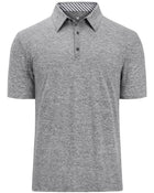 J.VER Men's Wrinkle-Free Stretch Moisture-Wicking Golf Polo Shirt
