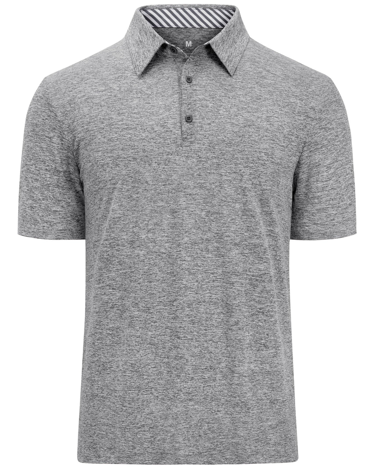J.VER Men's Polo Shirt Wrinkle Free Stretch Golf Collared Shirt Moisture Wicking Summer Athletic Business Casual Tops