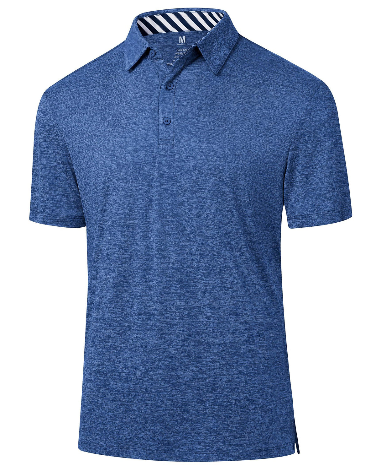 Men's Golf Polo Shirts Quick Dry Moisture Wicking Performance Stretch Short Sleeve Shirt Athletic Wrinkle-Free Summer Tops