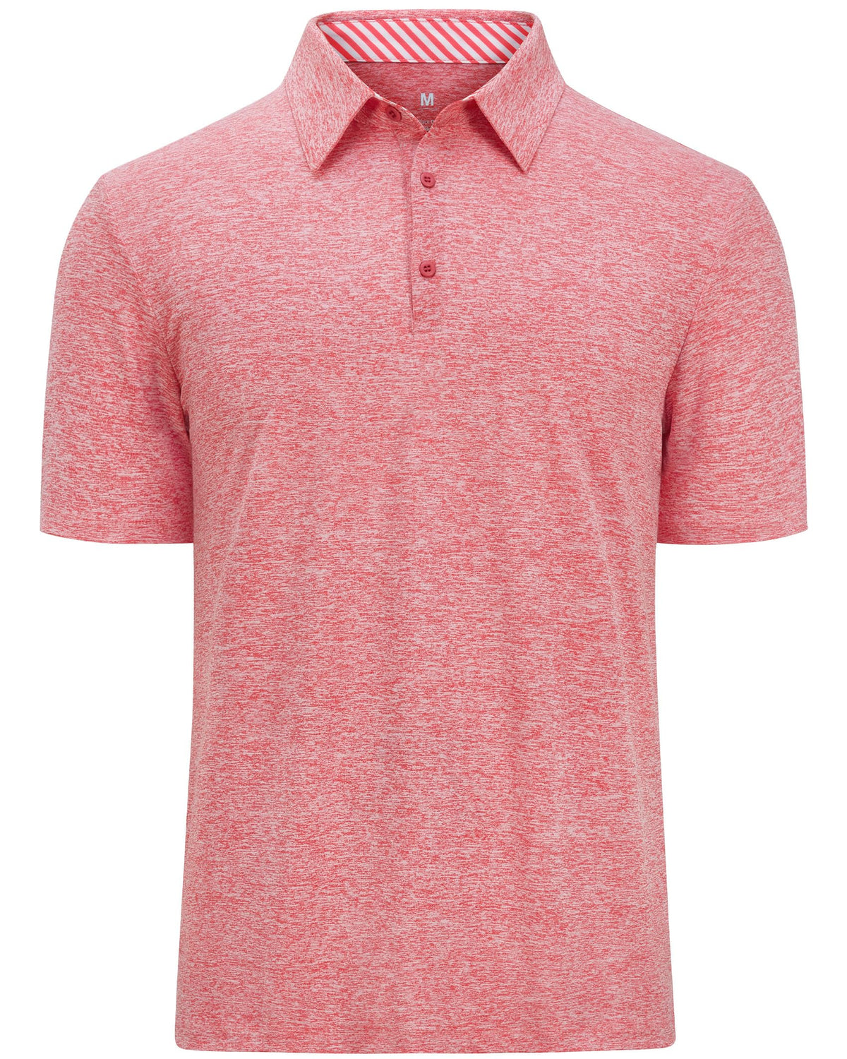 J.VER Men's Polo Shirt Wrinkle Free Stretch Golf Collared Shirt Moisture Wicking Summer Athletic Business Casual Tops