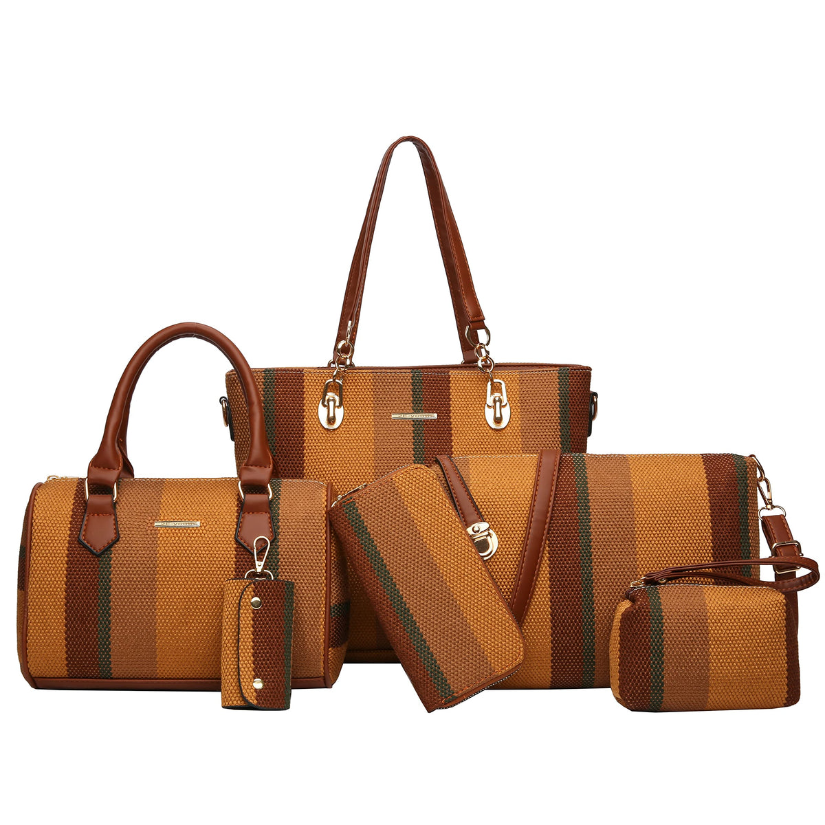 2E-youth Women's Designer Satchel Shoulder Tote Handbag