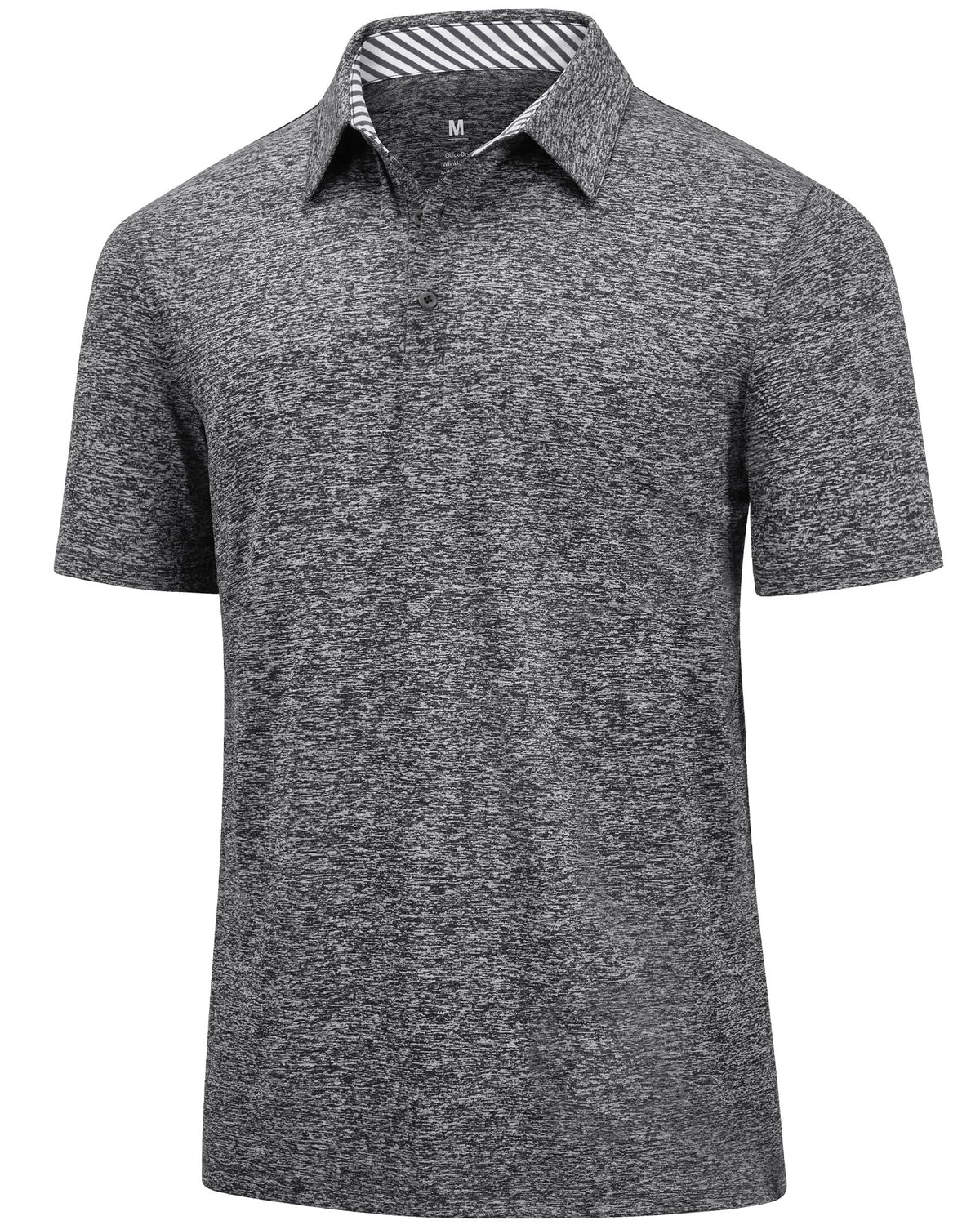 J.VER Mens Golf Polo Shirts Short Sleeve Moisture Wicking Collared Shirt Quick Dry Stretch Wrinkle Free Summer Tops