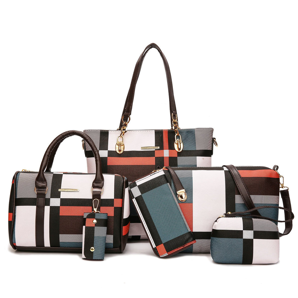 2E-youth Women's Designer Satchel Shoulder Tote Handbag